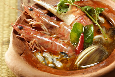 トムヤム鍋セット（3?4人前）（タイ料理）