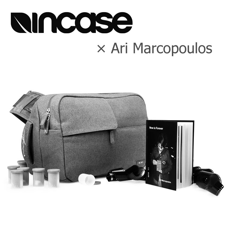 Incase (インケース) / 一眼レフ カメラバッグ Ari Marcopoulos Camera Bag (CL58033)【送料無料/代引き手数料無料/レビューを書いて\500割引】Incase(インケース)の一眼レフ用カメラバッグ 限定コラボモデル【カメラバッグ】