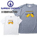 BAMBOO SHOOTS バンブーシュート 【速乾 Tシャツ】3 RENPAKU TEE 半袖 カットソー 速乾 快適 プリント T-SH TEE CAMP FES キャンプ アウトドア 登山 ハイク フェス フジロック S/M/L/XL かっこいいT おしゃれ メンズ レディース サラサラ