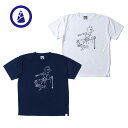 BAMBOO SHOOTS バンブーシュート【速乾 Tシャツ】Baka Pack TEE バカパックティープリント Tシャツ T T-SH アウトドア キャンプ フェス フジロック 加賀美健 KEN KAGAMI おしゃれTシャツ かっこいいT ドライ サラサラ 快適
