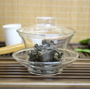 耐熱ガラス蓋碗