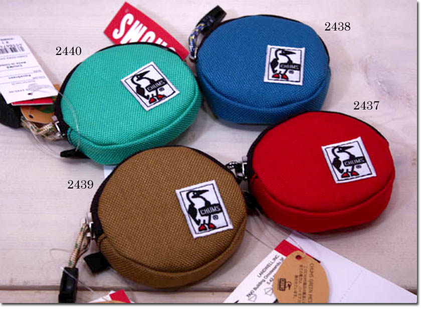 CHUMS　【チャムス】　ラウンドコインケース コーデュラナイロン Round Coin Case CD　CH60-0293【無料ラッピング受付中】