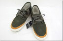 GRAVIS【グラビス】 ウール×スウェードカモ柄スニーカー...