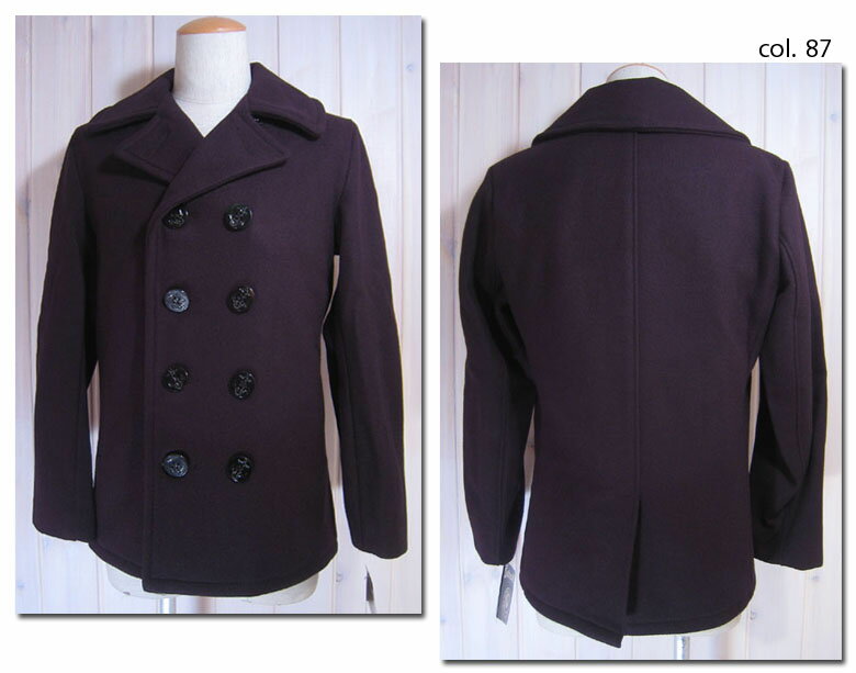 SCHOTT　【ショット】 10F/W PEA COAT 24oz　ミリタリー　ピーコート　7118あす楽対応