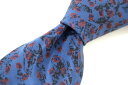 ブランド ネクタイ 【中古】JEAN-LOUIS SCHERRER ジャンルイシェレル 花総柄 メンズ プレゼント 【,r27793,】