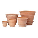 【西濃出荷】カルモー FR1 6点セット ≪おしゃれな植木鉢/陶器/大型テラコッタ・素焼き鉢系≫