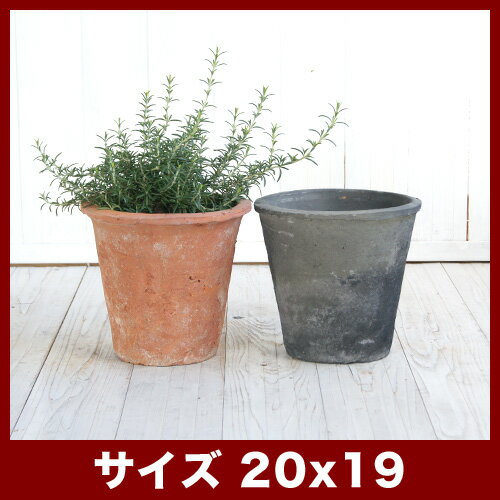 【19%OFF】 モスポット 407M　6.5号　　≪植木鉢/陶器/テラコッタ・素焼き鉢系≫