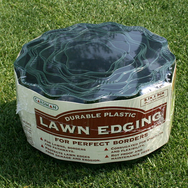 英国　ガードマン　ローンエッジ　90mm×9m【あす楽対応】芝生と花壇の住み分けに。お好きな長さに切って使ってください。