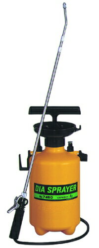 蓄圧式噴霧器　4リットル用　日本製（伸縮式ノズル）