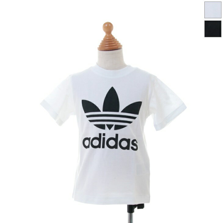 [SUMMER SALE 30%OFF] adidas（アディダス）キッズ 子供用 オリジナルス トレフォイルTシャツ 半袖 TREFOIL TEE　DV2904 / DV2905　日本正規代理店商品