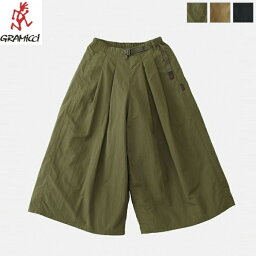 [2024ss新作] Gramicci グラミチ レディース ナイロンフレアパンツ 撥水 NYLON FLARE PANT　<strong>G2SW-SK034</strong>　[ポイント10倍]