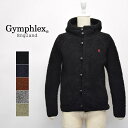 レディース/Gymphlex ジムフレックス/フード付き ボア ジャケット ボタン/J-1185PL