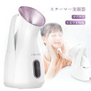 ANLAN スチーマー美顔器 フェイススチーマー 美顔スチー...