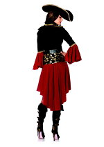 85214クールな女海賊コスチューム【2点セット】大人用コスプレ衣装/LEGAVENUEレッグアベニューコスプレ・仮装・ハロウィン・女性・大人用【送料無料】