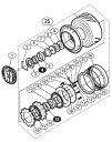 ●シマノ 13ステラSW 8000PG(03069)用 純正標準スプール (パーツ品番105) 【キャンセル及び返品不可商品】 【まとめ送料割】