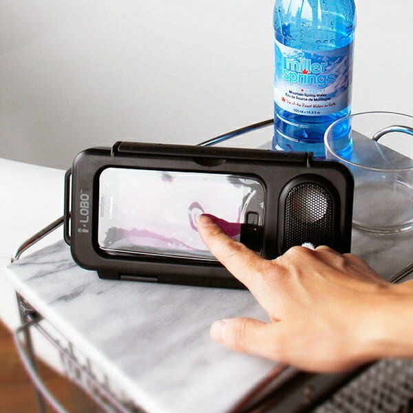 スマホ iPhone5 防水ケース スピーカー「ウィンボックス」【iPhone スマホ 防水 ケース スマホケース iPod アイポッド アウトドア スマホカバー スマートフォン 携帯 Android アンドロイド 防水カバー お風呂】