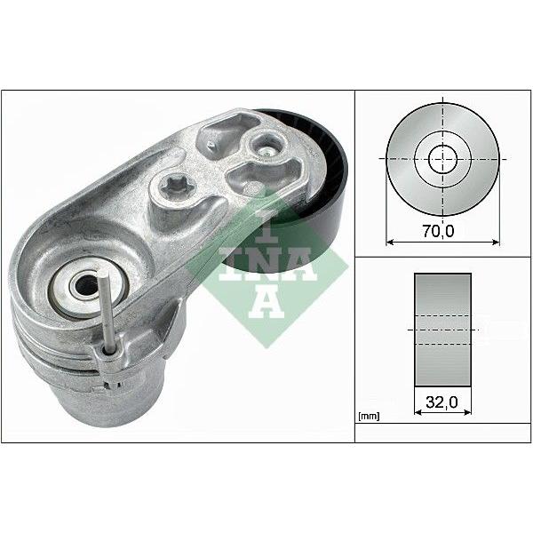 BMW ファンベルト テンショナー 11288604266 11287599097 INA製