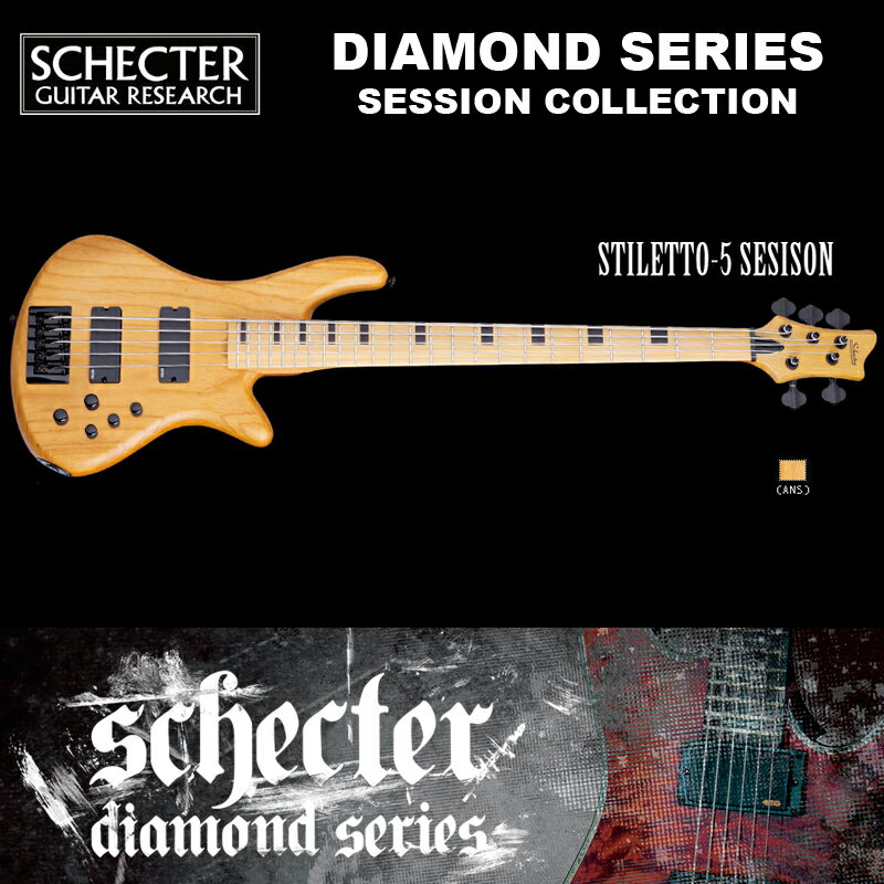 シェクター SCHECTER ベース / STILETTO SESSION 5 | AD-…...:bbmusic:10000986