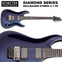 シェクター SCHECTER / HELLRAISER HYBRID C-1 FR S ブラック(黒)ヘルレイザー ハイブリッド フロイドローズ サスティニアック ダイヤモンドシリーズ 送料無料