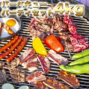 バーベキュー 肉 セット バーベキューセット bbq セット ステーキ肉 ステーキ 4.0kg BBQ 本格 12~16人前