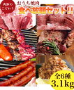 肉 福袋 焼肉 焼肉セット メガ盛り 3kg タン 2人 2人前 の場合、約4食 厚切り わけあり 訳あり パーティーセット カルビ ハラミ 小分け 冷凍食品 個包装 肉卸のこだわり★おうち焼肉食べ放題セット(3.0kg)