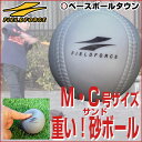 野球 練習 アイアンサンドボール 軟式M・C号サイズ 重さ約3倍 インパクトパワーボール
