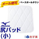 20%OFF 最大5000円引クーポン ヒップパッド(小) ミズノ アイロン簡単取り付け 野球 ソフトボール 尻パッド メンズ 男性 一般 大人 52ZB00350 あす楽 ネコポス可
