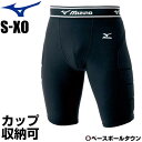 野球 スライディングパンツ ミズノ ファウルカップ収納式 パ...