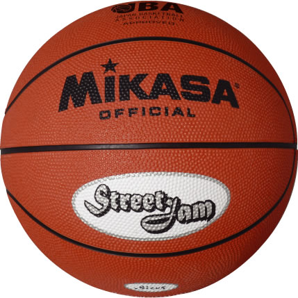 ★＜バスケットボール＞MIKASA(ミカサ) ミニバスケットボール 検定球5号 ゴム 茶 B5JMR-BR