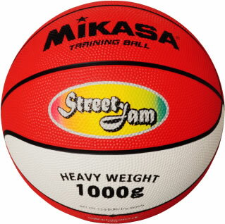 ★＜バスケットボール＞MIKASA(ミカサ) トレーニングボール5号 重量約1000g 茶/白 B5JMTR