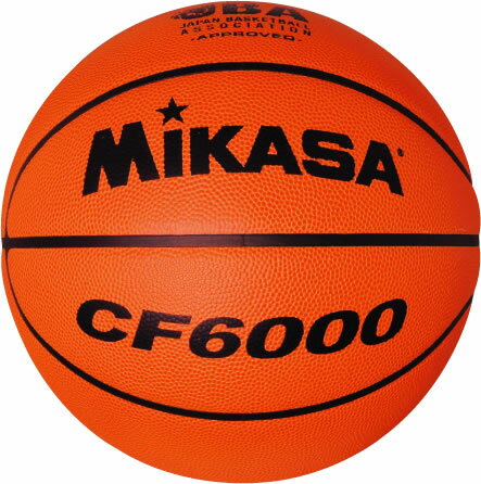 ★＜バスケットボール＞MIKASA(ミカサ) 検定球6号 茶 CF6000