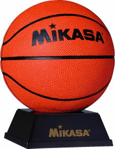 ★＜バスケットボール＞MIKASA(ミカサ) 記念品用マスコットボール 茶 PKC3-B