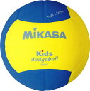 ★＜ドッジボール＞MIKASA(ミカサ) キッズドッジボール2号 EVA 軽量約160g 青/黄 SD20-YBL