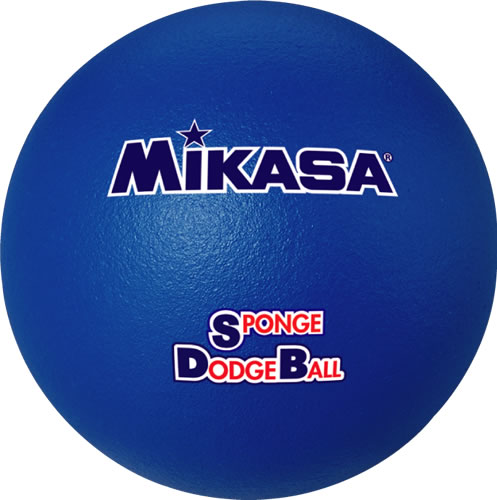 ★＜ドッジボール＞MIKASA(ミカサ) スポンジドッジボール 軽量約135g 青 STD-18-BL★1万2千円お買上につきスポーツ小物おまけ(〜8/17 9:59)★7千円以上お買上で送料無料(〜8/21 9:59)