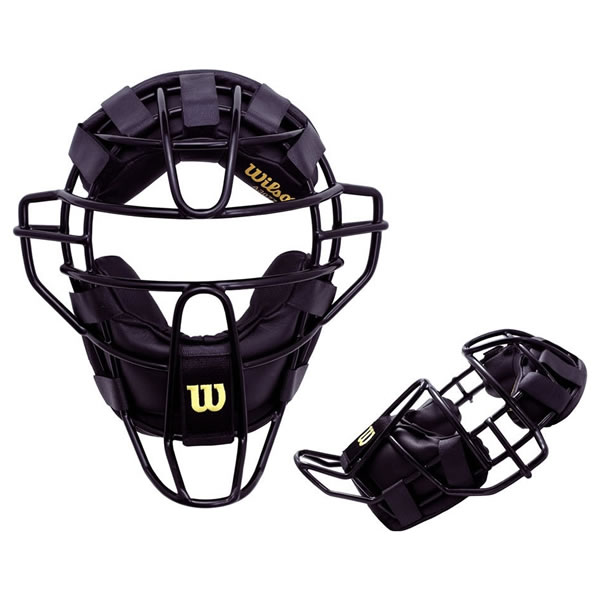 ★＜野球用品・審判用品＞Wilson(ウイルソン) MLB審判用マスク 中空フレーム ブラック WTA3077★1万2千円お買上につきスポーツ小物おまけ(〜7/20 9:59)