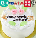 バースデーケーキ 誕生日ケーキ 5号 名入れ 花2個デコ 生クリーム / 15cm 送料無料 あす楽 誕生日 フルーツケーキ 送料無料 あす楽 バースデー 結婚記念日 ケーキ プレゼント スイーツ ギフト お菓子 子供 即日発送 送料込 送料込み ホール 名入れ 名入 還暦祝い 1歳 1才