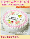 大きい ケーキ 10号 19人分 No,112 生クリーム ウエディングケーキ 二次会 オーダー