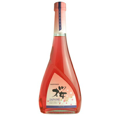 【クーポンで全品10％OFF】サントリーリキュール ジャポネ＜桜＞ 22度 500ml 4901777055773【お中元】