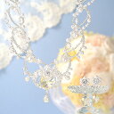 手作りキットウェディング Laciq Beads ラヴィアンハートのネックレス&イヤリング /ビーズキット/アクセサリー/ウェディング/ブライダル/結婚準備/ 【あす楽対応】 【送料無料】