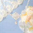 手作りキットウェディング Laciq Beads クラシカルパールのネックレス&イヤリング /ビーズキット/アクセサリー/ウェディング/ブライダル/結婚準備/ 【あす楽対応】 【送料無料】
