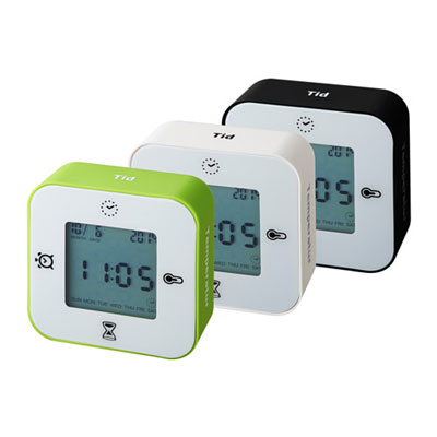 【メール便送料無料】IKEA イケア アラーム時計・温度計・タイマー LOTTORP　置き時計