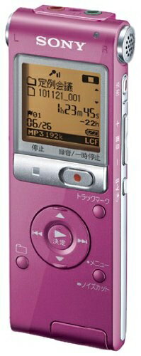 【中古】 SONY ステレオICレコーダー 2GB UX512 ピンク ICD-UX512/P