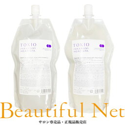 トキオ IE <strong>インカラミ</strong> ヘッド スパ <strong>シャンプー</strong> 700ml トリートメント 700g 詰替用セット【IFING TOKIO IE INKARAMI HEAD SPA】スカルプ 詰め替え用 レフィル イフイング