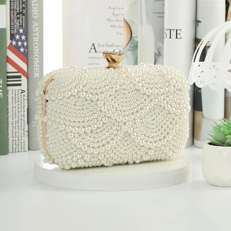 パールパーティーバッグ 長方形 結婚式 バッグ クラッチバック バック クラッチ パーティー フォーマル お呼ばれ 二次会 謝恩会 披露宴 演奏会 セレモニー 卒業式 レディース 3way ショルダー 2次会 成 パーティバッグ