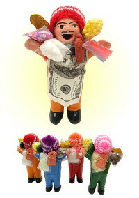★値下げ　【エケコ人形】　エケッコ人形幸せを呼ぶエケコ人形「冨をもたらす神様」