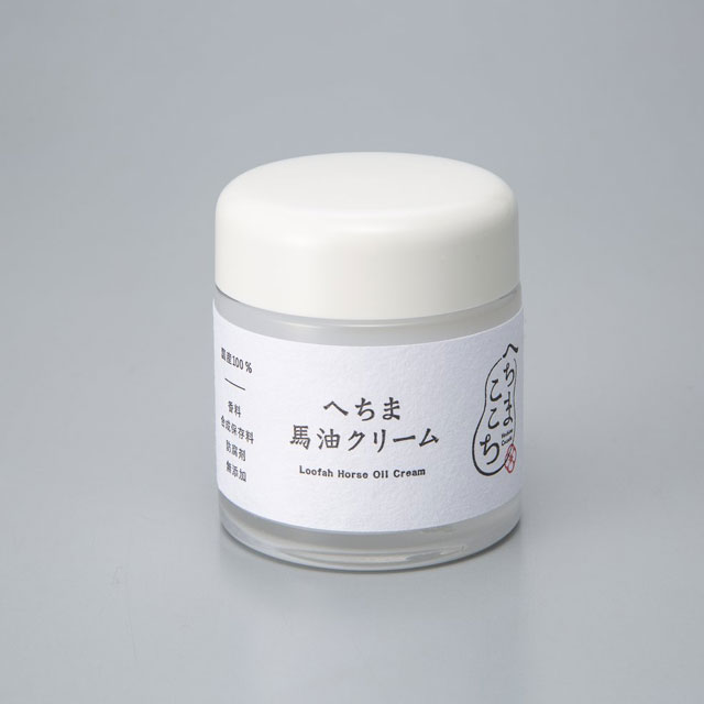 <strong>へちま</strong>ここち [顔・全身用] 国産<strong>へちま</strong>馬油<strong>クリーム</strong> 52ml