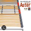 【本日19時?ポイント5倍!】最上級クラス 5ゾーン ウッドスプリング のみ セミダブル ドイツ製 アステール【大型商品の為日時指定不可】