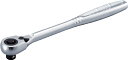 TONE ラチェットハンドルホールドタイプ 差込角9.5mm 【1個】【RH3H】(ソケットレンチ/ラチェットハンドル)