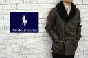 【POLO by Ralph Lauren】ラルフローレン ヴィンテージ加工 レザー RANCHER ジャケット