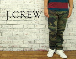 J.CREW　<strong>ジェイクルー</strong> 484 FIT WOODLAND CAMO チノ パンツ